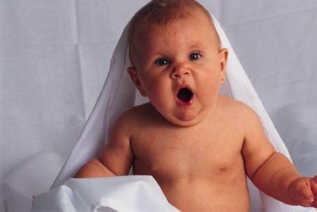 Why is the baby crying?